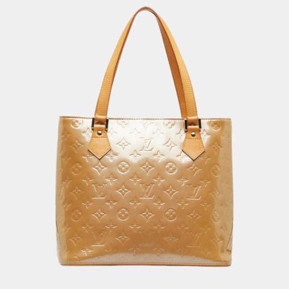 Louis Vuitton Handbags - Authentic Louis Vuitton Leather Monogram Vernis Houston Tote